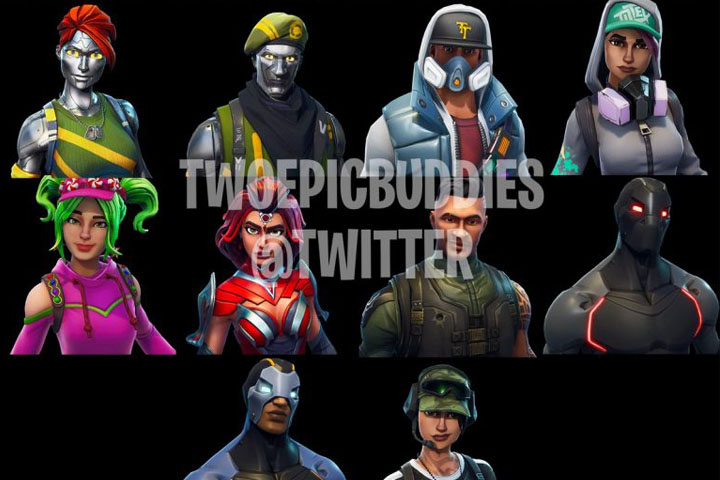Fortnite : Leak de nouveaux skins pour la saison 4